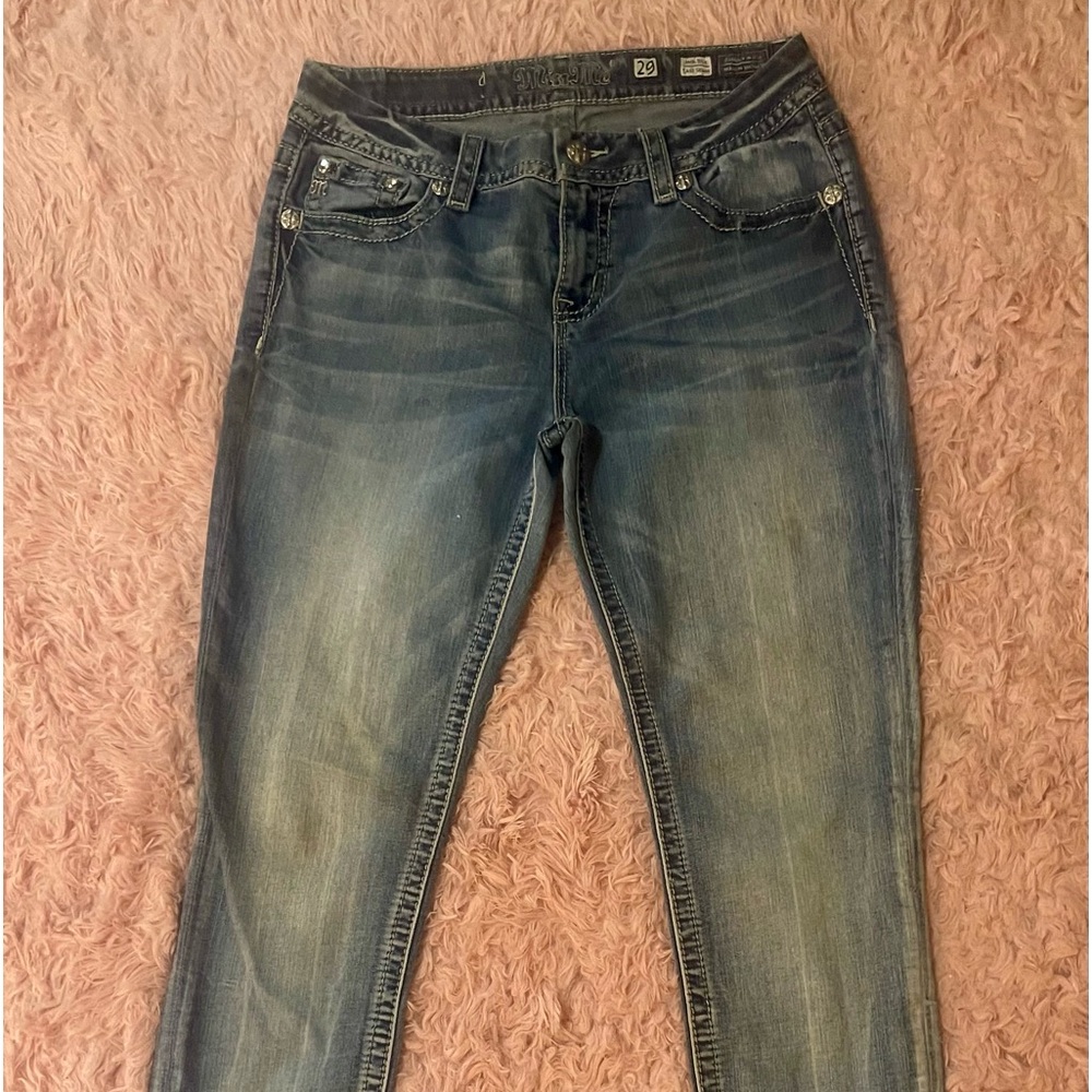 Miss Me Bling Women’s Jeans, Mid rise Extra Skinny